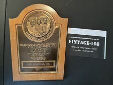 GM Oldsmobile Dealer Award Plaque 1972 Rare Cool Man Cave Father’s Day Gift picture
