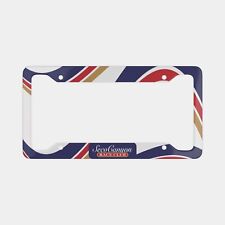 PORSCHE Rothmans Racing-style LE MANS livery molded license plate frame picture