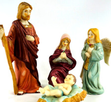 Vintage Holy Family Nativity Porcelain Figurines 4-Pc. Set, 4