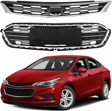 Front Bumper Cover Upper Grill Middle Lower Grille for 2016 2017 2018 Cruze picture