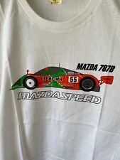 Mazdaspeed 787B T-shift Vintage Sweater Rare RX7 Apparel FD3S Le Mans 90s Rotary picture