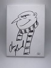 Chris Renaud Hand Signed & Sketched Stretched Canvas 6x8 Despicable Me JSA picture