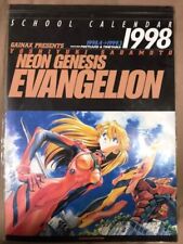 Neon Genesis Evangelion 1997 1998 School Calendar Asuka Rei Ayanami used rare picture