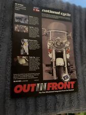 Full Page AD For Out In Front National Cycle Heavy Duty Windshield picture