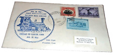1964 C&NW CHICAGO TO CLINTON IOWA 100TH ANNIVERSARY RPO SOUVENIR ENVELOPE A picture