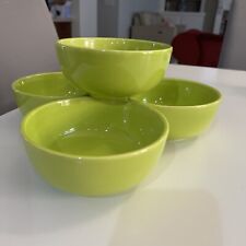 DASH of THAT Set/4 Soup Salad Cereal BOWL RED 6