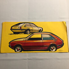 Styling Concept Automobile Illustration Art Drawing Sketch Ford Fiesta 1972 picture