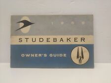 1959 Studebaker Hawk & Lark 6 & 8 cyl Models, Factory Original Owners Manual  picture