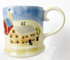 Herman Dodge & Sons Hand painted in Thailand Country scene windmill Barn Mug picture