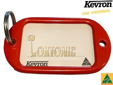 Kevron Pack10 Red Large Hotel Key Tags Garage School Car Show Room Locker Shed picture