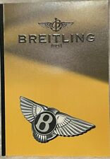 2003 Bentley Motors Breitling Chronograph Watch Sales Brochure picture