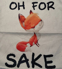 Funny Oh For Fox Sake  Decorative Throw Pillow Covers 18 × 18 -  picture