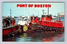 Boston MA-Massachusetts, Port, Antique, Vintage Souvenir Postcard picture
