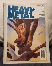 HEAVY METAL January 1983 High Grade With Dust Jacket classic Wrightson Crepax picture