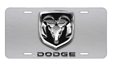 Dodge Ram - Brushed Aluminum Front Car Truck Tag License Plate picture