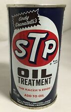 1973 Andy Granatelli's STP Oil Treatment Unopened Metal Can NOS picture