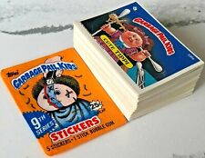 '87 Topps Garbage Pail Kids Original 9th Series 9 Complete MINT Card Set GPK OS9 picture