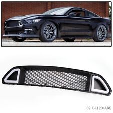 Front Upper Mesh Grille W/ DRL LED Light Fit For Ford Mustang 2015 2016 2017 picture
