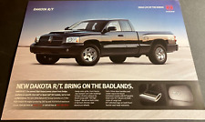 2006 Dodge Dakota R/T V8 - Original 2-Sided Dealer Sales Brochure Print Ad CLEAN picture