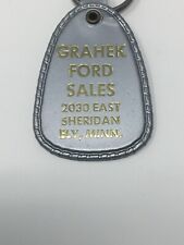Grahek Ford Sales Ely MINN Keychain, Minnesota Key Ring Accessory picture
