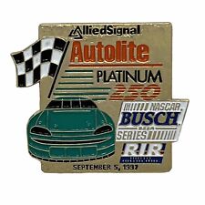 1997 Autolite Platinum 250 Richmond Raceway Virginia Race Racing Lapel Hat Pin picture