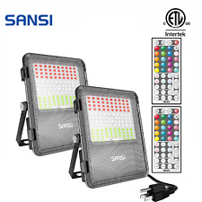 2 Pack 120W RGB LED Flood Light Easter Outdoor Party 1200W Equivalent Mutilcolor picture