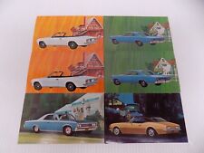 Dealers Promo Post Card 66-67 Chevrolet Corvair, Chevelle, Camaro NOS Imperfect picture