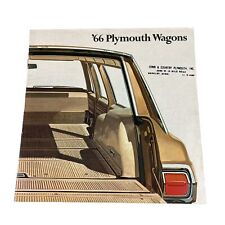 1966 Plymouth Wagons Sales Brochure picture