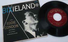 BIXIELAND 45 EP Eddie Condon COLUMBIA B- 2083 Rare Orig Hard Stock Sleeve 1955 picture