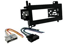 Single ISO DIN Stereo Dash Kit & Wire Harness Car Radio Installation Bundle picture