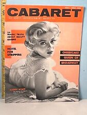 July 1956 Cabaret Pin-Up Cheesecake Magazine Audrey Wyatt EX picture