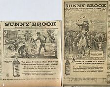 2 1957, 1959 newspaper ads for Sunny Brook - Stampede, The Quarrel by Remington picture