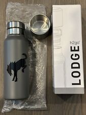 2020 FORD BRONCO H2GO Lodge Tumbler 16.9 Oz/Grey Stainless Steel Bottle New picture