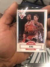 Stacey King 1990 Fleer FWD Chicago Bulls Card #27 Rare OFF CENTER+ERROR NM picture