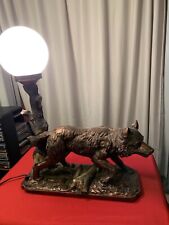 The “Vision”Wolf Table Lamp picture