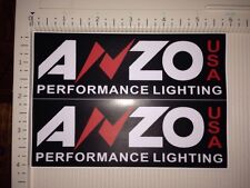 2x ANZO USA Performance Lighting Sticker Decals picture