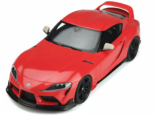 2020 Toyota Supra GR Heritage Edition Red 1/18 Model Car picture