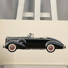 1938 Buick Century Model 66-C Convertible Illustration Art Drawing Hand Drawn picture