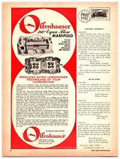 Original 1968 - Offenhauser Equa-Flow Manifold - Original Print Advertisement picture