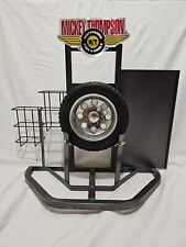 Mickey Thompson Performance Tires & Rims Display Stand Rack Sign - Gas & Oil  picture