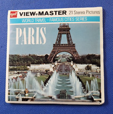 Gaf Color B177 Paris France Famous Cities Series view-master 3 Reels Packet picture