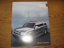 2007 Toyota Sequoia brochure 12 color pages SR5 & Limited picture