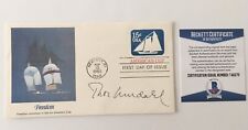 Thor Heyerdahl Signed Autographed First Day Cover BAS Beckett Cert Explorer 1 picture