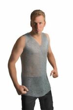 Aluminium Chain Mail Shirt, Medieval Butted Aluminum Chainmail Haubergeon Armor picture