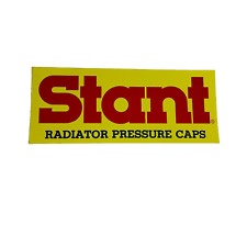 Stant Radiator Caps Contingency Sticker 90s NASCAR Racing Decal 3.25x8
