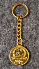 NEW Captain Morgan Gold Rum Metal Keychain Key Chain CM Promo picture
