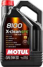 Motul 109471 8100 X-Clean EFE 5W30 Synthetic Motor Oil 5 Liter picture