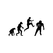 Jump Evolution Football Player - Vinyl Decal for Wall, Car, iPhone, iPad picture