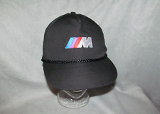 BMW M Series racing CAR vintage trucker style driving ball hat cap golf black picture