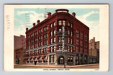 Omaha NE-Nebraska, Hotel Harney, Advertising, c1934 Antique Vintage Postcard picture